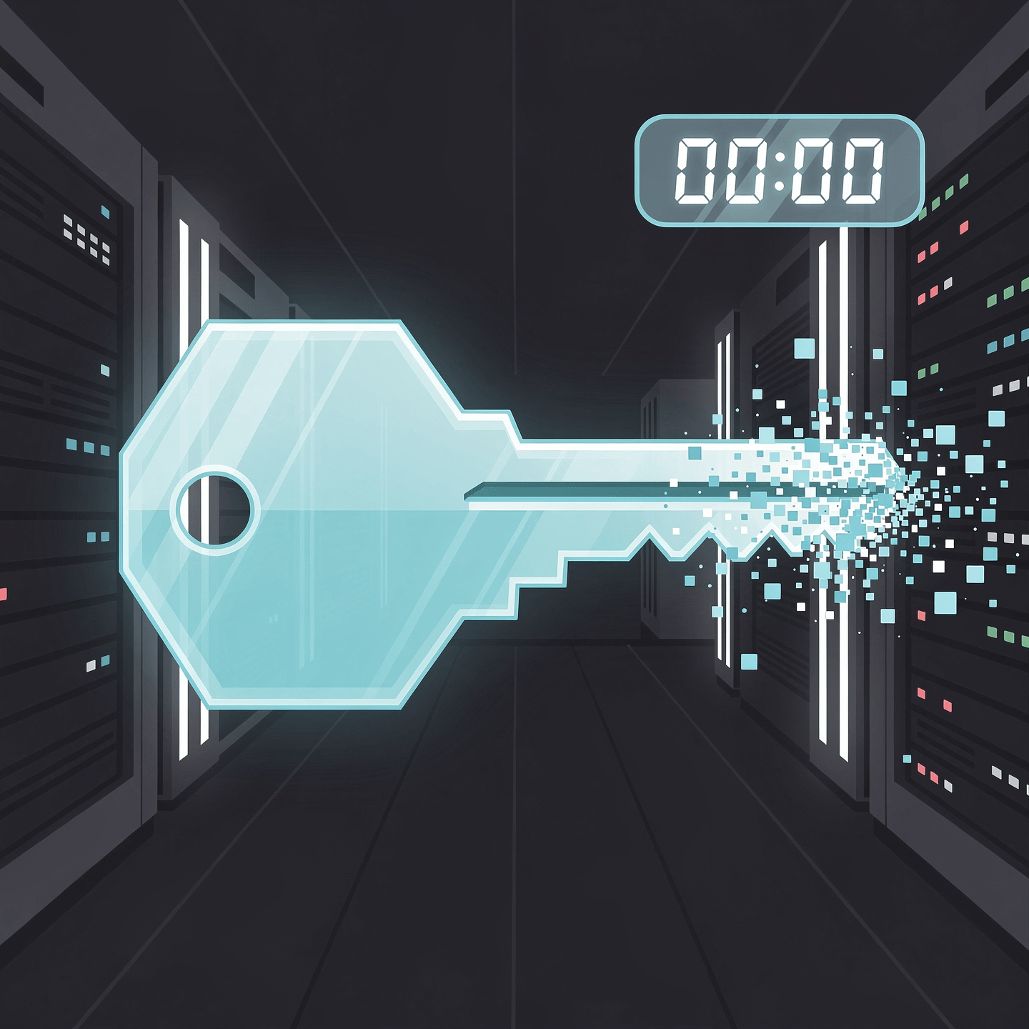 Countdown timer showing access expiring with auto-revocation